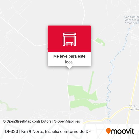 Df-330 | Km 9 Norte mapa