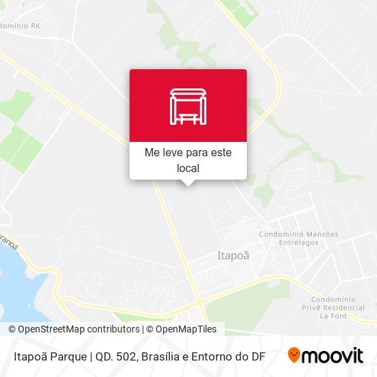 Itapoã Parque | QD. 502 mapa