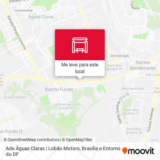 Ade Águas Claras | Lobão Motors mapa