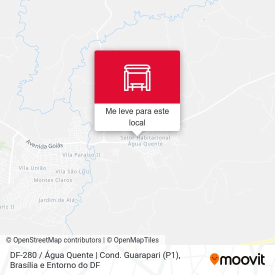 DF-280 / Água Quente | Cond. Guarapari (P1) mapa