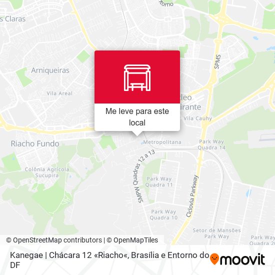 Kanegae | Chácara 12 «Riacho« mapa