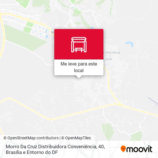 Morro Da Cruz Distribuidora Conveniência, 40 mapa