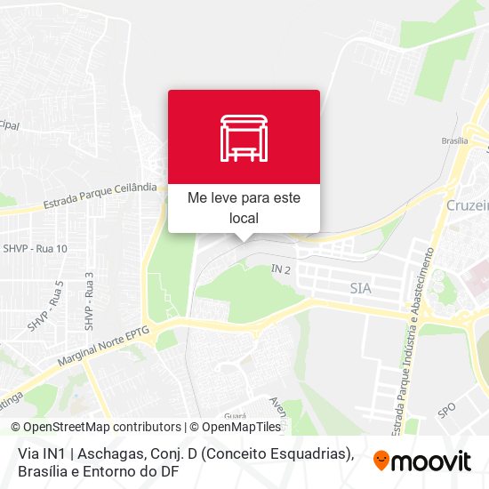 Via IN1 | Aschagas, Conj. D (Conceito Esquadrias) mapa