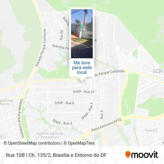 Rua 10B | Ch. 135/2 mapa