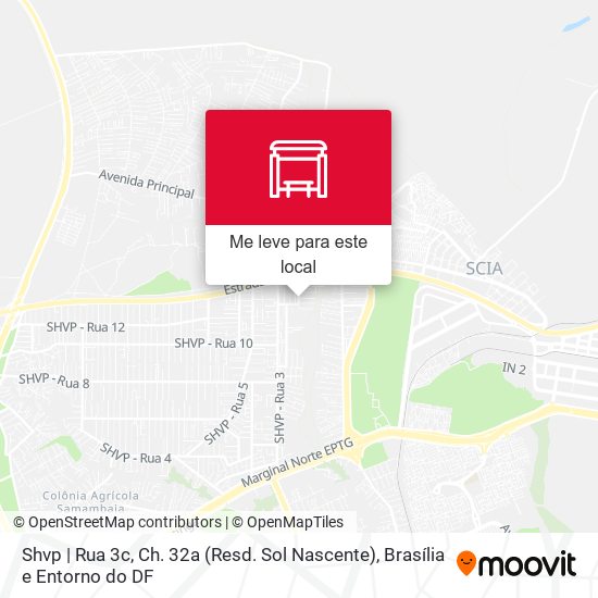 Shvp | Rua 3c, Ch. 32a (Resd. Sol Nascente) mapa