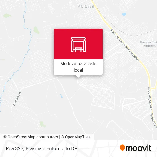 Rua 323 mapa