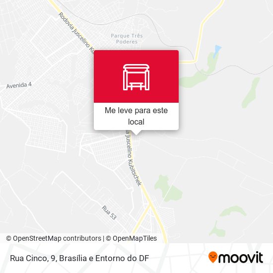 Rua Cinco, 9 mapa