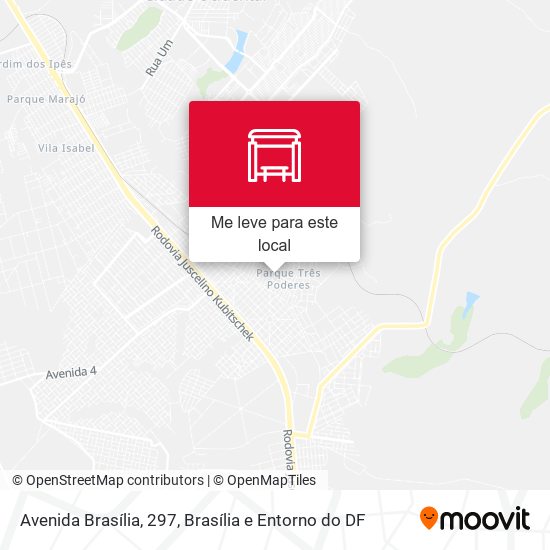 Avenida Brasília, 297 mapa