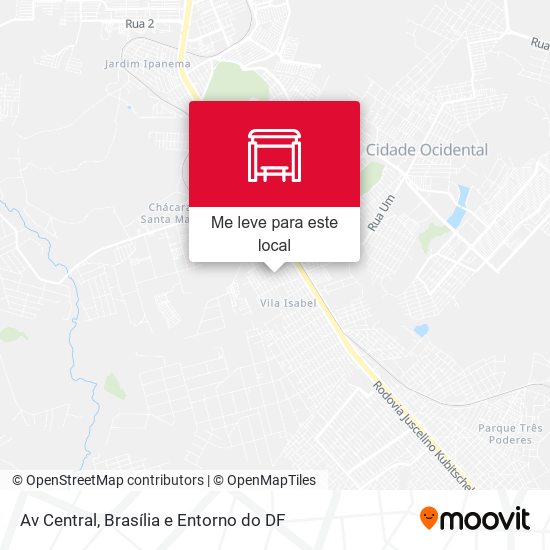 Av Central mapa