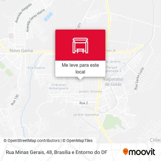 Rua Minas Gerais, 48 mapa