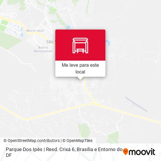 Parque Dos Ipês | Resd. Crixá 6 mapa