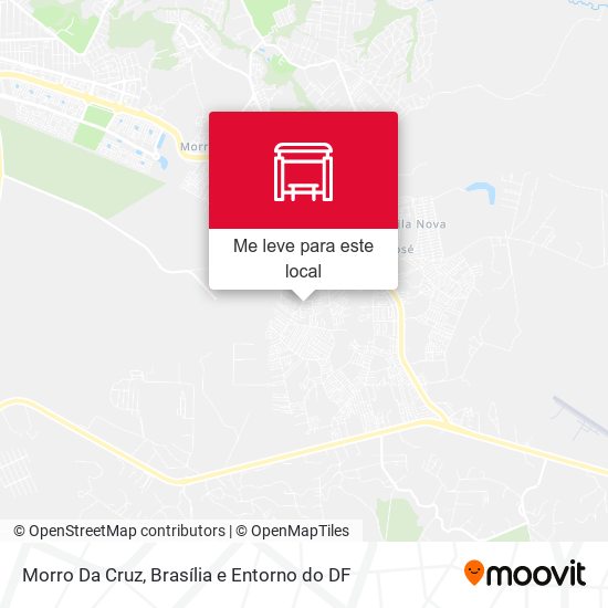 Morro Da Cruz mapa
