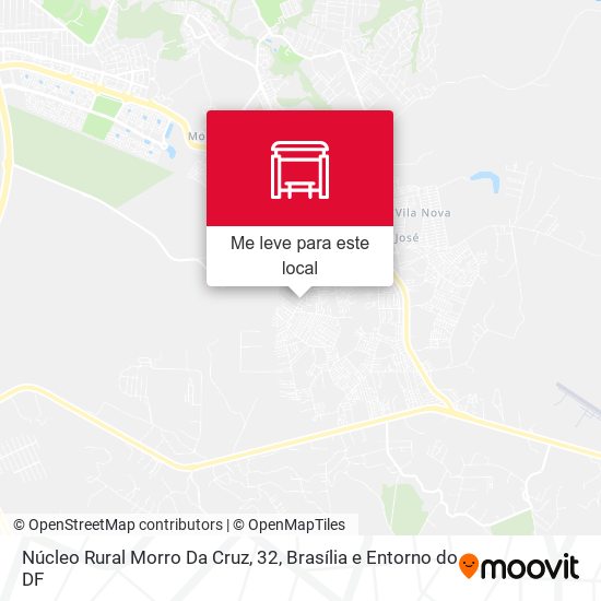 Núcleo Rural Morro Da Cruz, 32 mapa