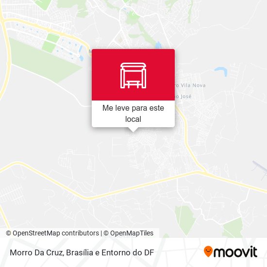 Morro Da Cruz mapa