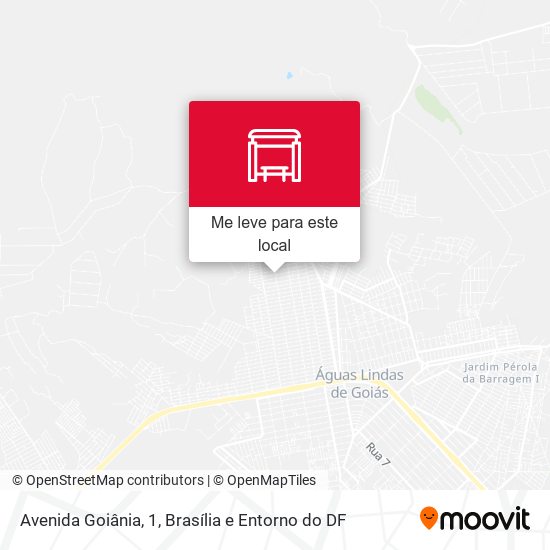 Avenida Goiânia, 1 mapa