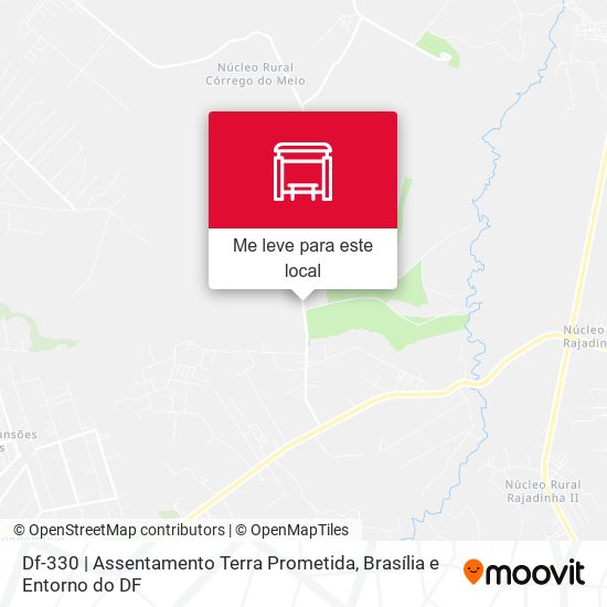 Df-330 | Assentamento Terra Prometida mapa