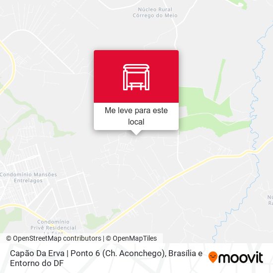 Capão Da Erva | Ponto 6 (Ch. Aconchego) mapa
