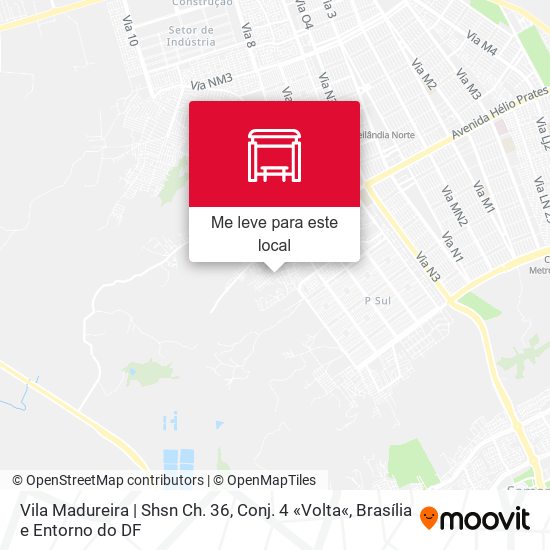 Vila Madureira | Shsn Ch. 36, Conj. 4 «Volta« mapa