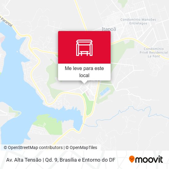 Av. Alta Tensão | Qd. 9 mapa