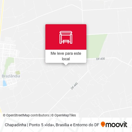 Chapadinha | Ponto 5 »Ida» mapa
