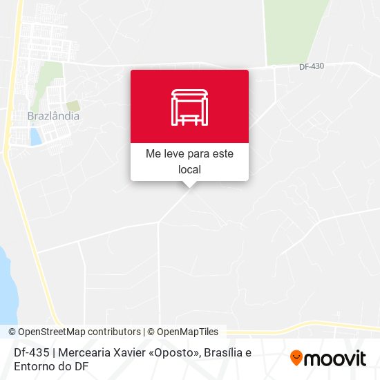Df-435 | Mercearia Xavier «Oposto» mapa