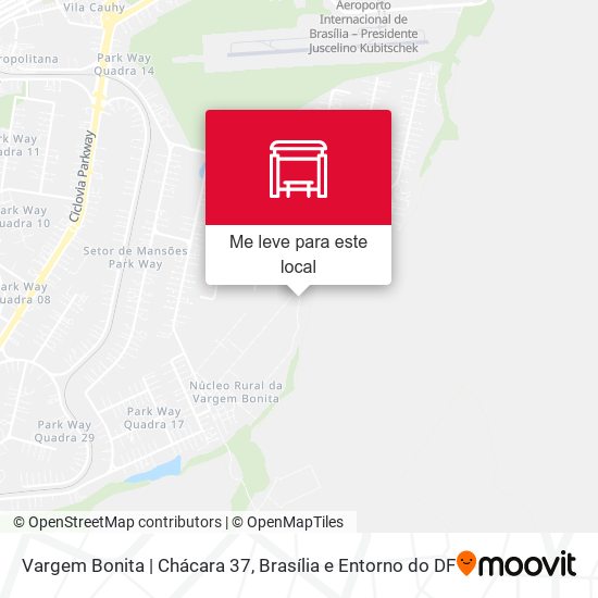 Vargem Bonita | Chácara 37 mapa
