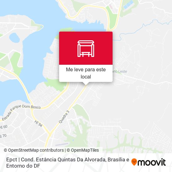 Epct | Cond. Estância Quintas Da Alvorada mapa