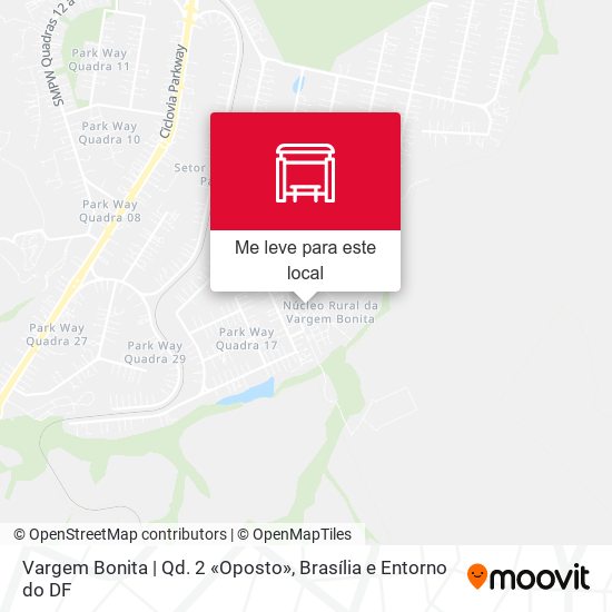 Vargem Bonita | Qd. 2 «Oposto» mapa