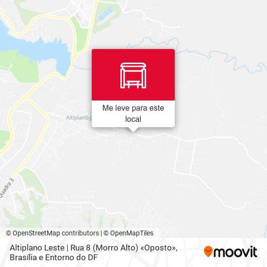 Altiplano Leste | Rua 8 (Morro Alto) «Oposto» mapa