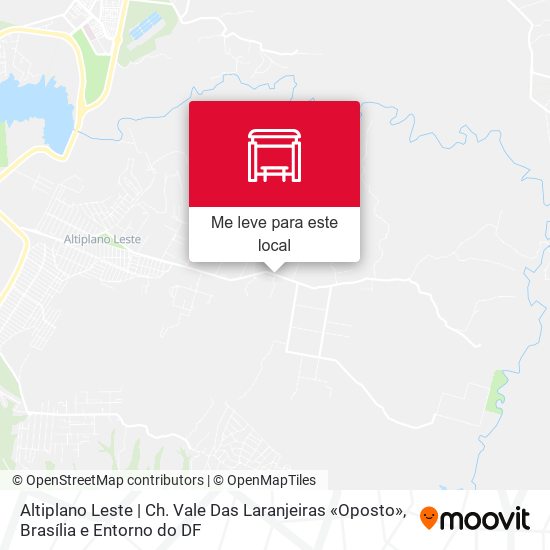 Altiplano Leste | Ch. Vale Das Laranjeiras «Oposto» mapa