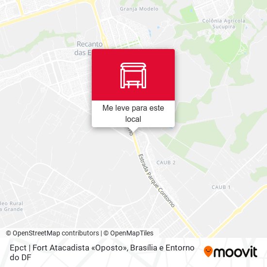 Epct | Fort Atacadista «Oposto» mapa