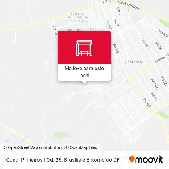 Cond. Pinheiros | Qd. 25 mapa