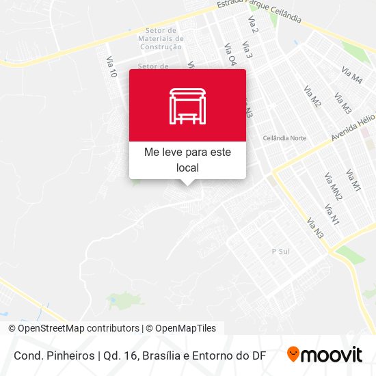 Cond. Pinheiros | Qd. 16 mapa