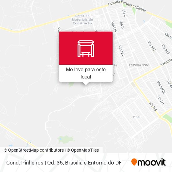 Cond. Pinheiros | Qd. 35 mapa