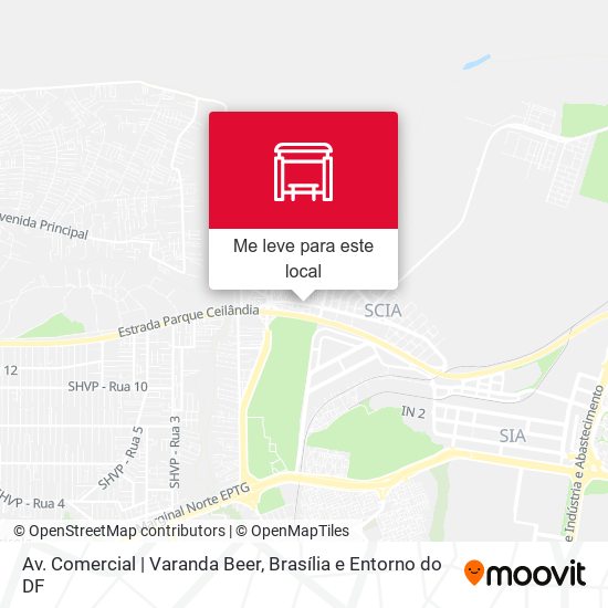 Av. Comercial | Varanda Beer mapa