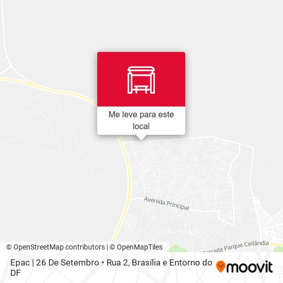 Epac | 26 De Setembro • Rua 2 mapa