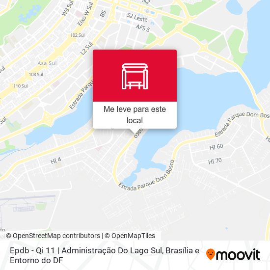 Epdb - Qi 11 | Administração Do Lago Sul mapa