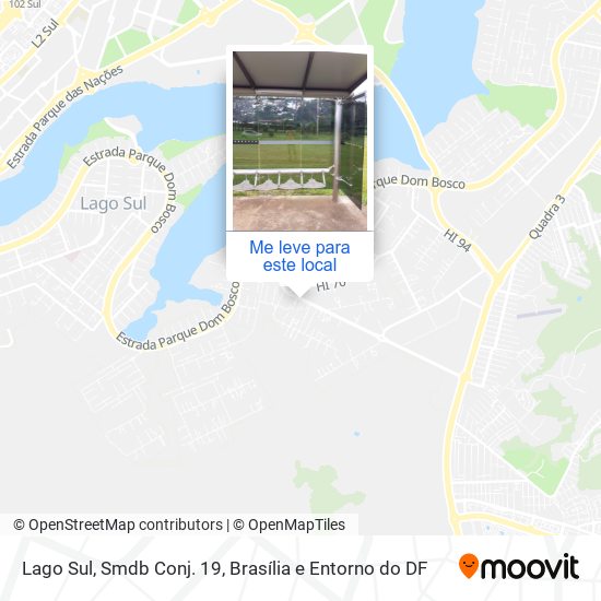 Lago Sul, Smdb Conj. 19 mapa