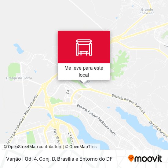 Varjão | Qd. 4, Conj. D mapa