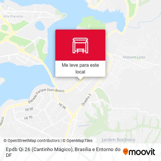 Epdb Qi 26 (Cantinho Mágico) mapa
