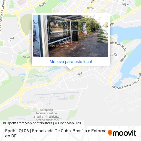 Epdb - Ql 06 | Embaixada De Cuba mapa