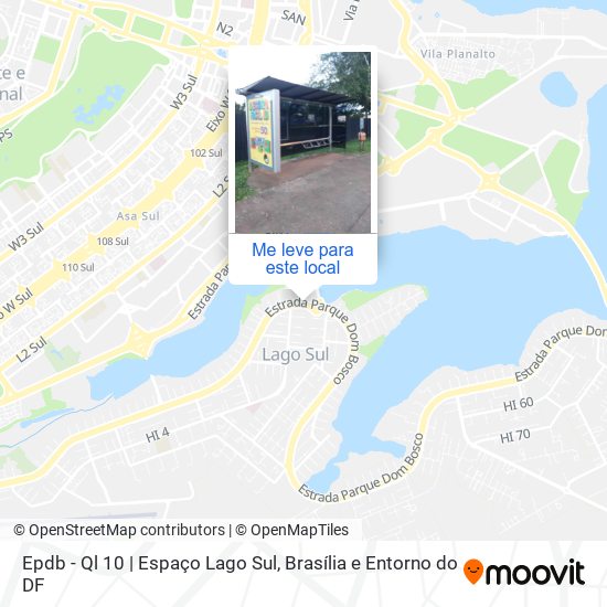Epdb - Ql 10 | Espaço Lago Sul mapa