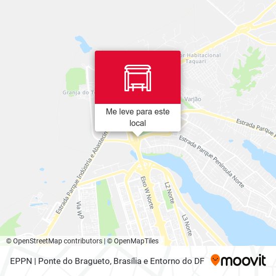 EPPN | Ponte do Bragueto mapa