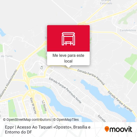 Eppr | Acesso Ao Taquari «Oposto» mapa