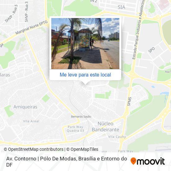 Av. Contorno | Pólo De Modas mapa