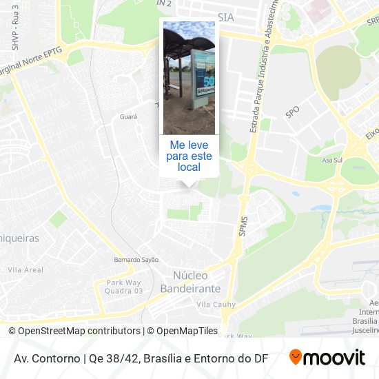 Av. Contorno | Qe 38/42 mapa