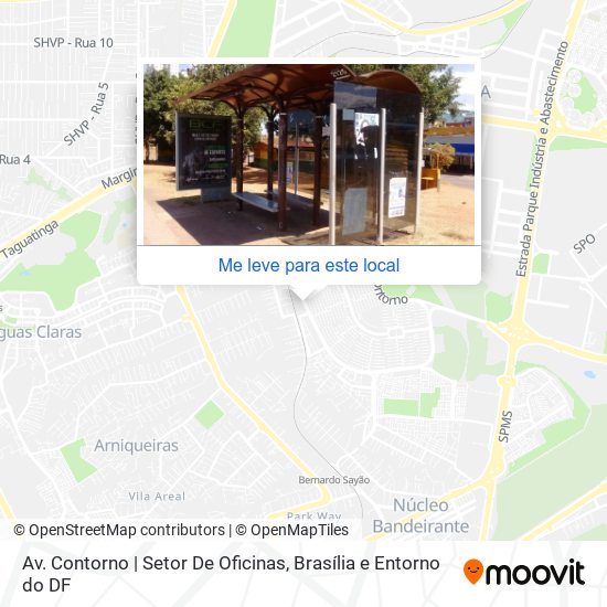 Av. Contorno | Setor De Oficinas mapa