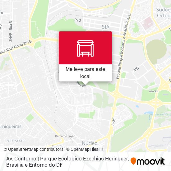 Av. Contorno | Parque Ecológico Ezechias Heringuer mapa