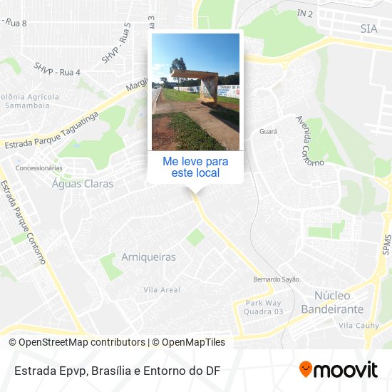 Estrada  Epvp mapa