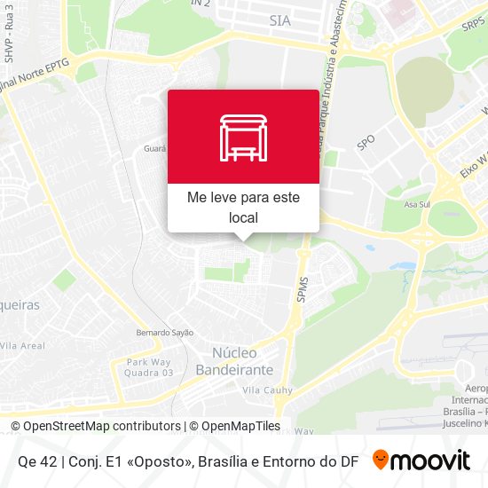 Qe 42 | Conj. E1 «Oposto» mapa